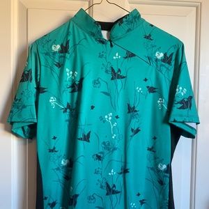 Terry Green Short Sleeve Cycling Top XL